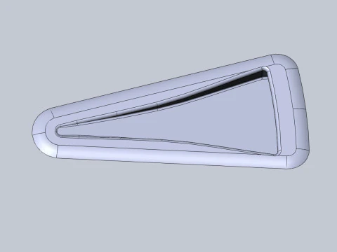 Universal air intakes nissan GTR r35 ver1 3D Model