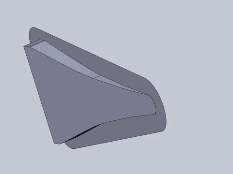 Universal air intakes nissan GTR r35 ver1 3D Model