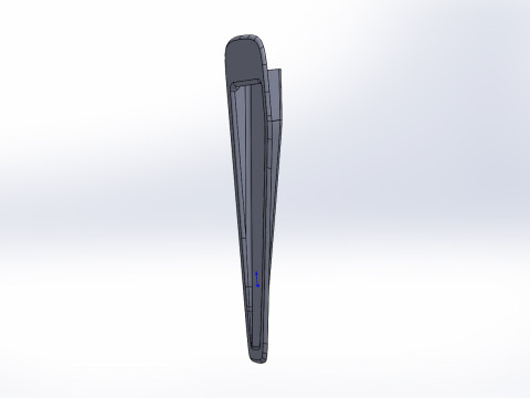Air intake in the style of Mitsubishi Lancer Evolution 2001 Modèle 3D