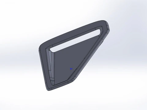 Air intake in the style of Mitsubishi Lancer Evolution 2001 3D Model