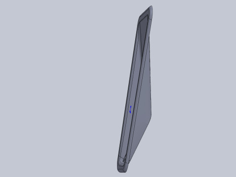Hood Vents Mercedes W204 C63 AMG small Modelo 3D