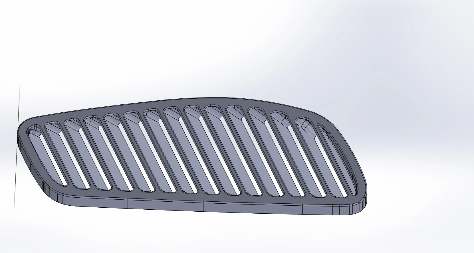Grilles in the hood Sierra mk-3 cosworth 3D Model .c4d .max .obj .3ds .fbx .stl .blend 