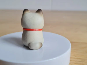 periquito y gato Modelo de impresión 3D