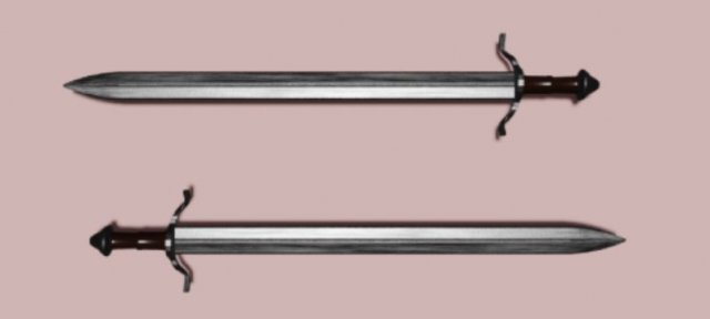 Sword 3D 模型 .c4d .max .obj .3ds .fbx .stl .blend 