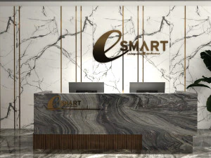 Professional Company reception design 3d 3D Model