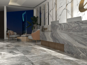 Professional Company reception design 3d Modelo 3D