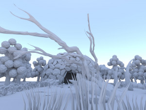 Fantasy environment set pack 3D 모델