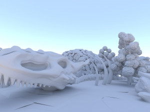 Fantasy environment set pack 3D 모델