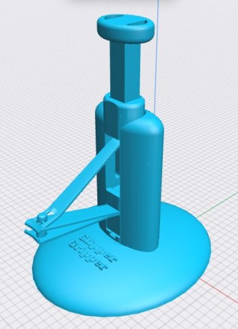 Desktop Clipper Gripper 3D Принт Модель .c4d .max .obj .3ds .fbx .stl .blend 
