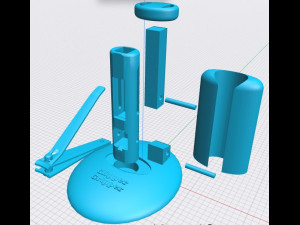 Desktop Clipper Gripper 3D Принт Модель