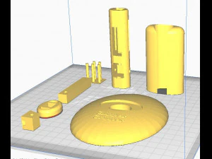 桌面剪钳 3D 打印模型