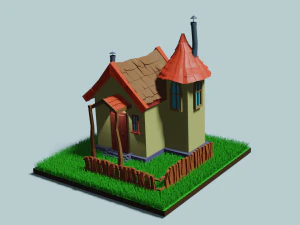 Casa Modello 3D