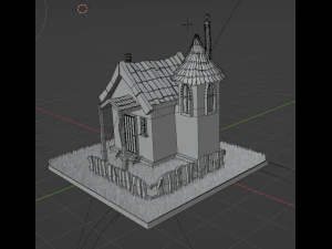 Casa Modello 3D