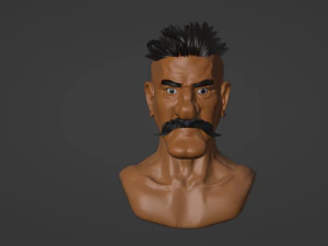 Portrait for print 3D Model