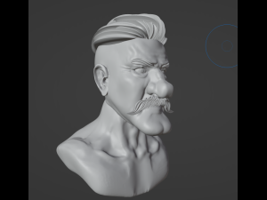 Portrait for print Modelo 3D