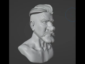 Portrait for print 3D Model