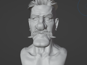 Portrait for print Modelo 3D