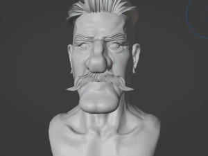 Portrait for print 3D Model