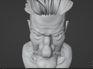 Portrait for print Modelo 3D