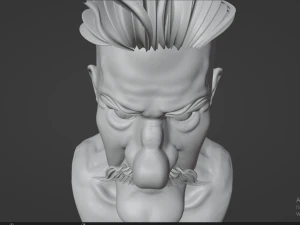 Portrait for print 3D Model