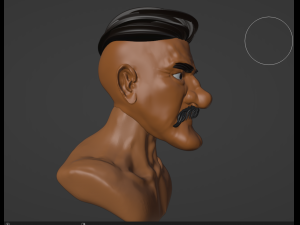 Portrait for print Modelo 3D