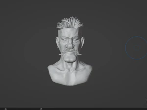 Portrait for print 3D Model