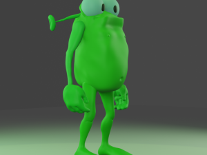 FROG 3D Modello 3D