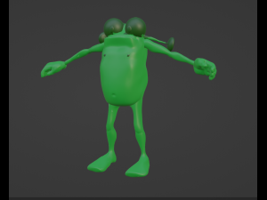 FROG 3D 3D Model