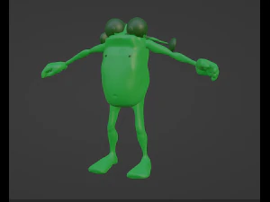 FROG 3D 3D Model