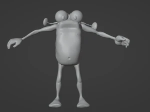 FROG 3D 3D Model