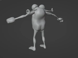 FROG 3D 3D Model