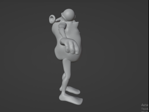 FROG 3D 3D Model