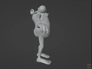 FROG 3D 3D Model