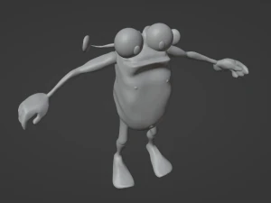 FROG 3D 3D Model