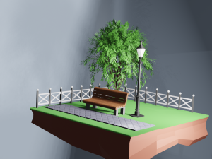 Parkland 3D 模型