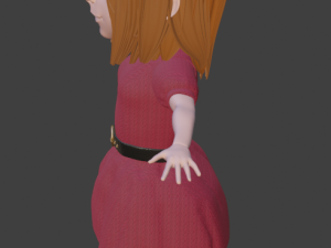 The girl 3D Model