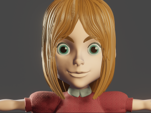 The girl 3D Model