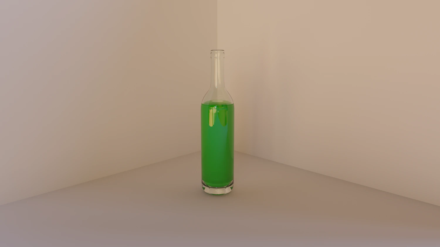 Bottle 3D Model .c4d .max .obj .3ds .fbx .stl .blend 