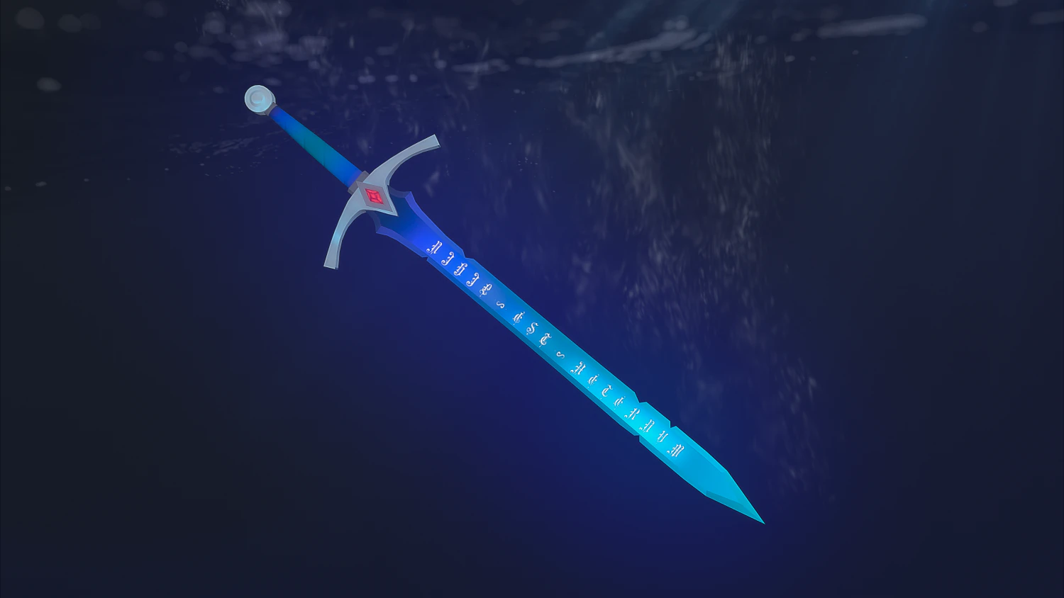 Sword 3D Model .c4d .max .obj .3ds .fbx .stl .blend 