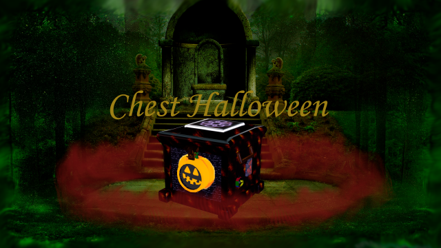 Halloween chest 3D Model .c4d .max .obj .3ds .fbx .stl .blend 