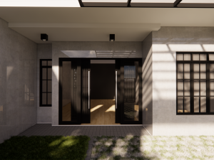Scandinavian house Modèle 3D