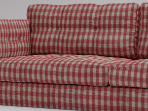 Sleek and Stylish Modern Sofa - High-Quality with Texture Pack 3D 模型