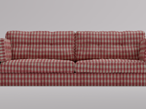 Sleek and Stylish Modern Sofa - High-Quality with Texture Pack 3D 模型