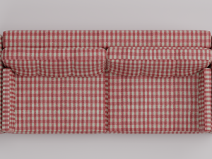 Sleek and Stylish Modern Sofa - High-Quality with Texture Pack 3D 模型