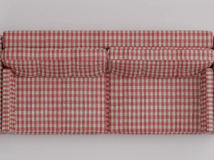 Strakke en stijlvolle moderne bank - Hoge kwaliteit met textuurpakket 3D Model