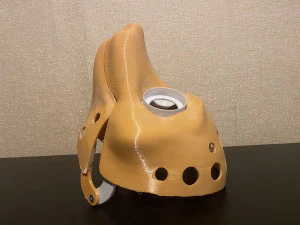 Fursuit Dog Head Base 3D Print Model