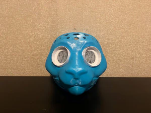 Fursuit Cat Head Base 3D Print Model
