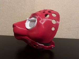 Fursuit Cat Head Base 3Dプリントモデル