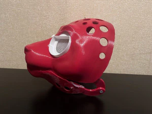 Fursuit Cat Head Base 3D Print Model
