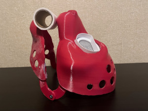 Fursuit Cat Head Base 3Dプリントモデル
